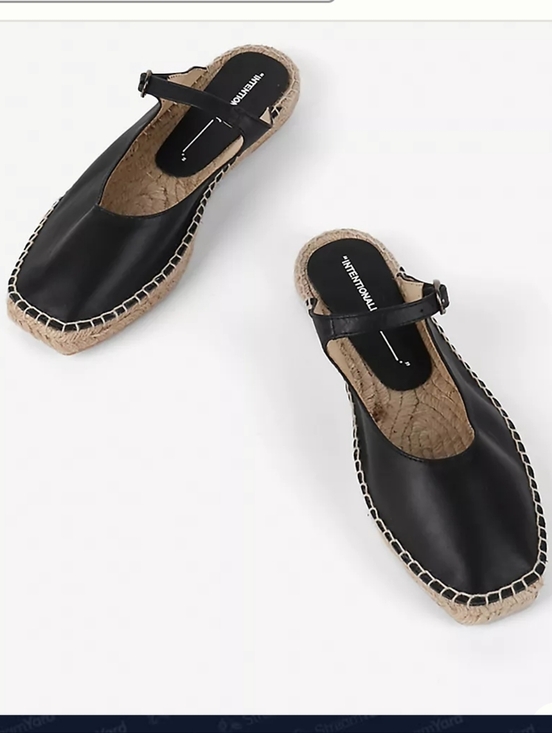 INTENTIONALLY BLANK Shoes - Intentionally Blank Reports Espadrille Sandals NEW Sz 36